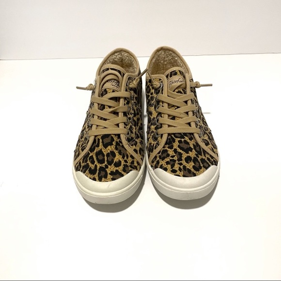 Blowfish Vesper Canvas Kitty Kat Leopard Sneakers - Picture 10 of 14